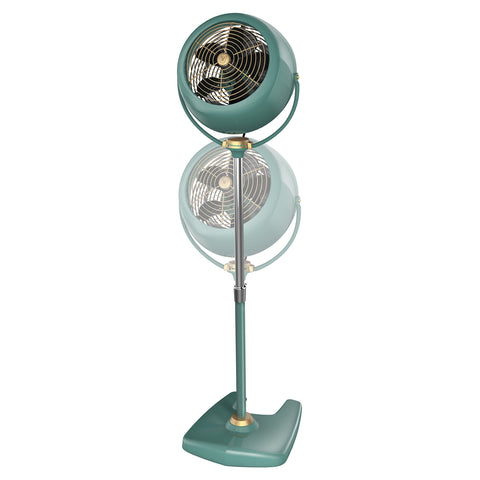 Vornado VFAN Sr pedestal tilt feature enhances comfort by targeting air flow.