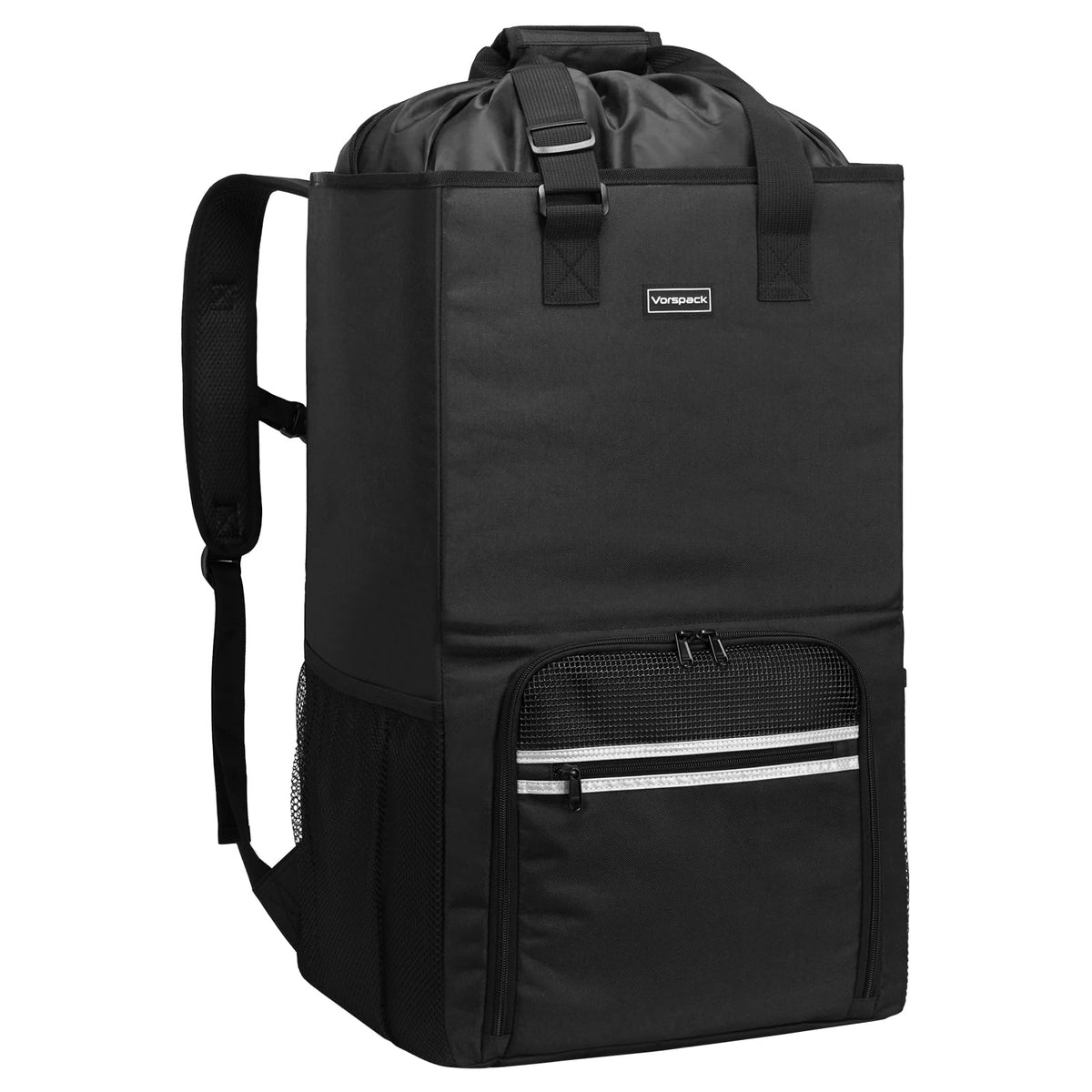 Vorspack laundry bag backpack with expandable top for extra capacity during laundromat trips.