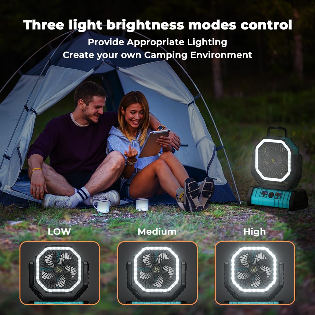 VOSFEEL camping fan hanging hook for tent setup