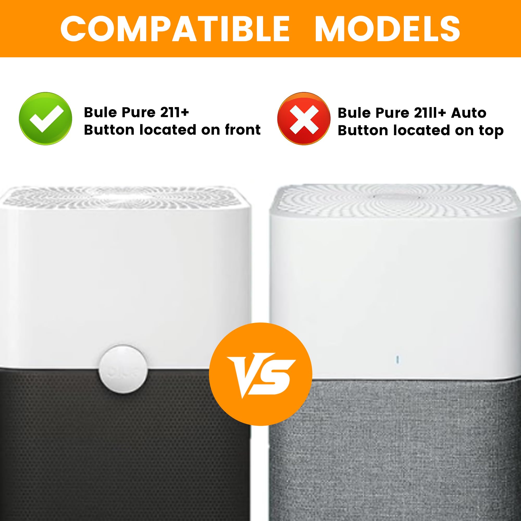 VOVAV 211+ HEPA core emphasizes high efficiency filtration