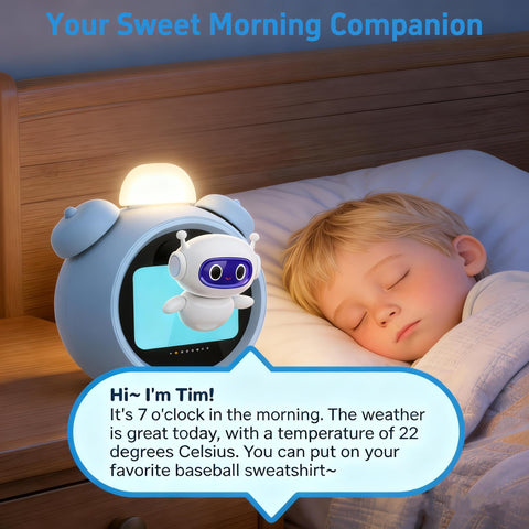 VoxNimbus Cleck sleep trainer supports smoother bedtimes.