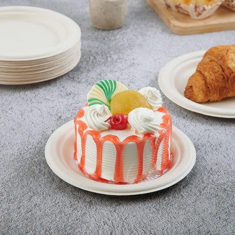 Vplus 200-pack plates shown for bulk party planning.
