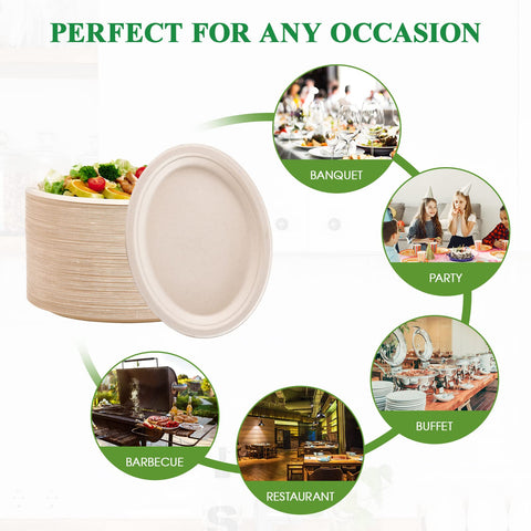 Vplus eco-friendly packaging image emphasizing compostable packaging