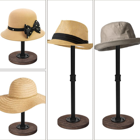 Vrietina hat wig jewelry display rack serves as a practical home or shop solution.