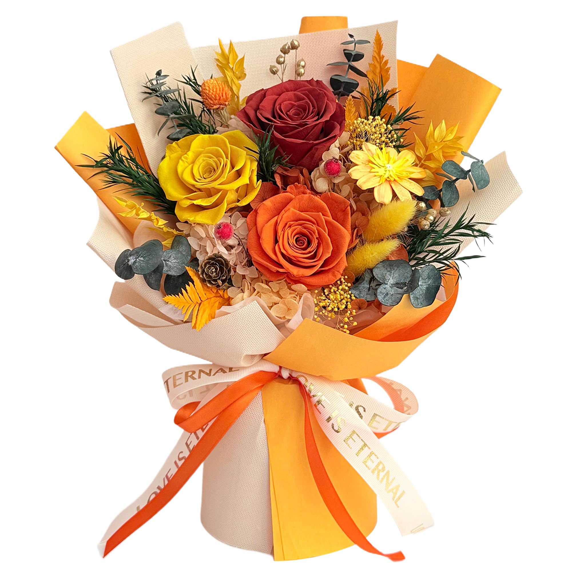 Vrioca delivery-preserved bouquet ready for gifting with long-lasting beauty.