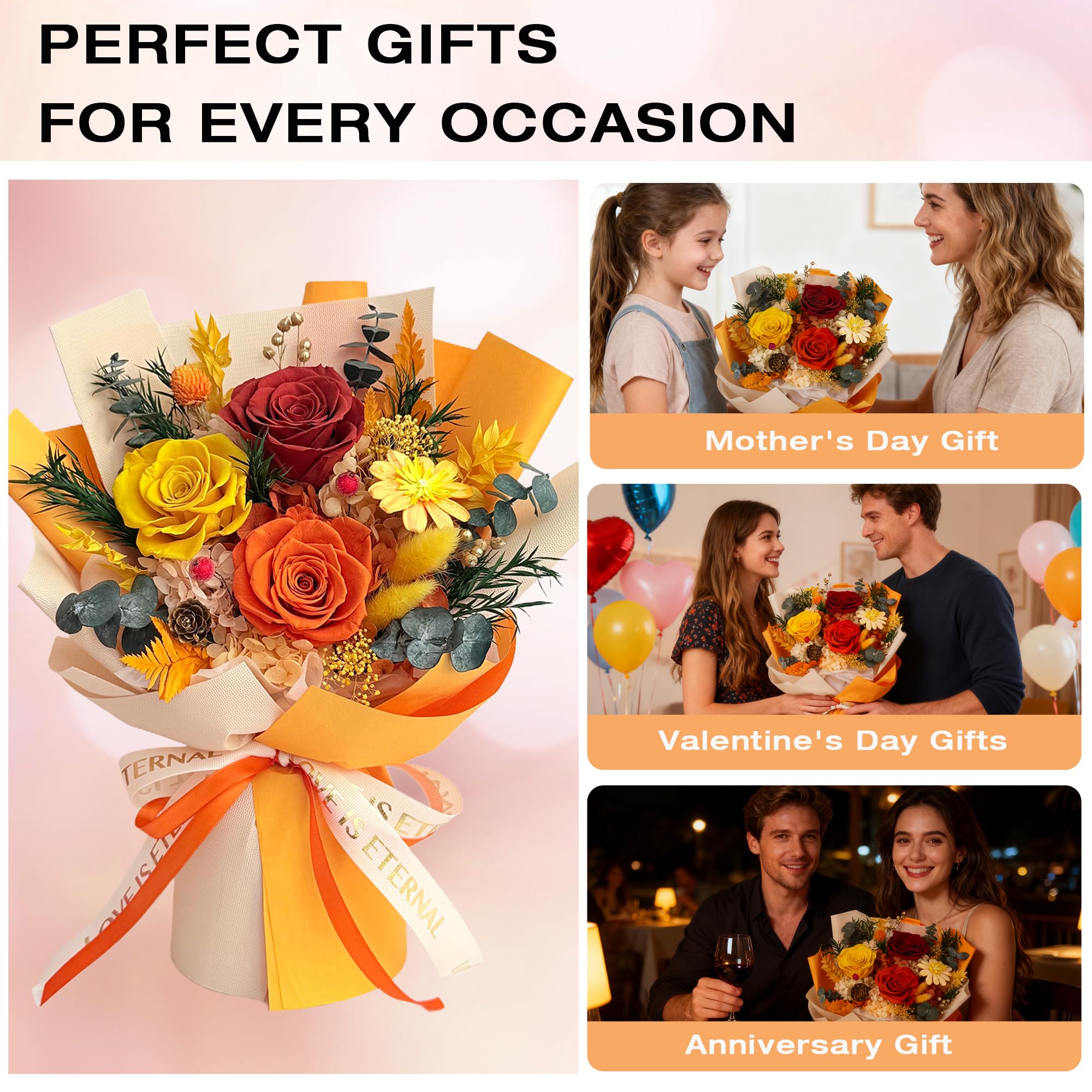 Vrioca preserved-rose gift showing lasting beauty with no maintenance.