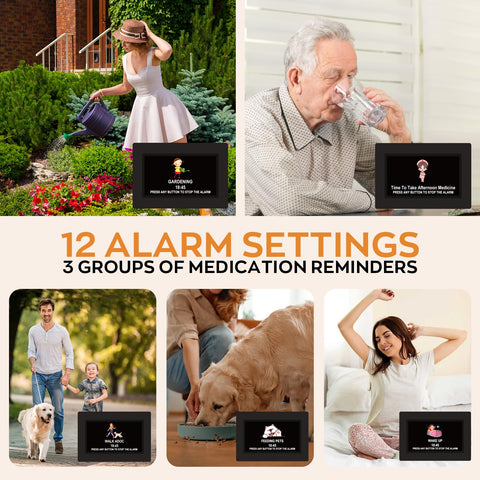 Durable plug-in design ensures continuous timekeeping without battery concerns.