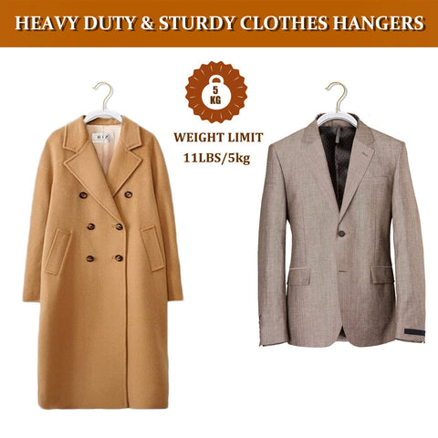 VSV Storage gold swivel hooks provide smooth hanging and versatile angles.