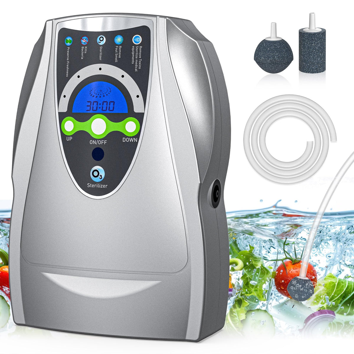 VTAR ozone machine front view for compact home purification