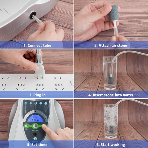 VTAR portable compact ozone machine for easy transport