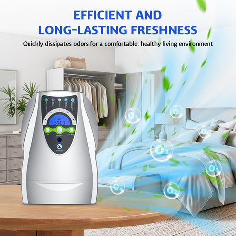 VTAR ozone water purification demonstration with glass