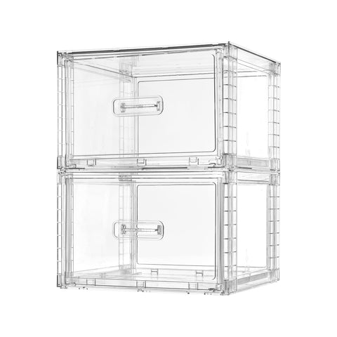 Vtopmart 18QT clear drawer assembly for quick closet organization.