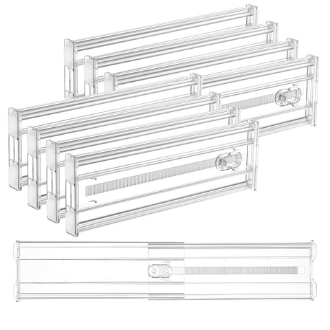 Vtopmart 8-pack drawer dividers create a tidy, organized dresser drawer