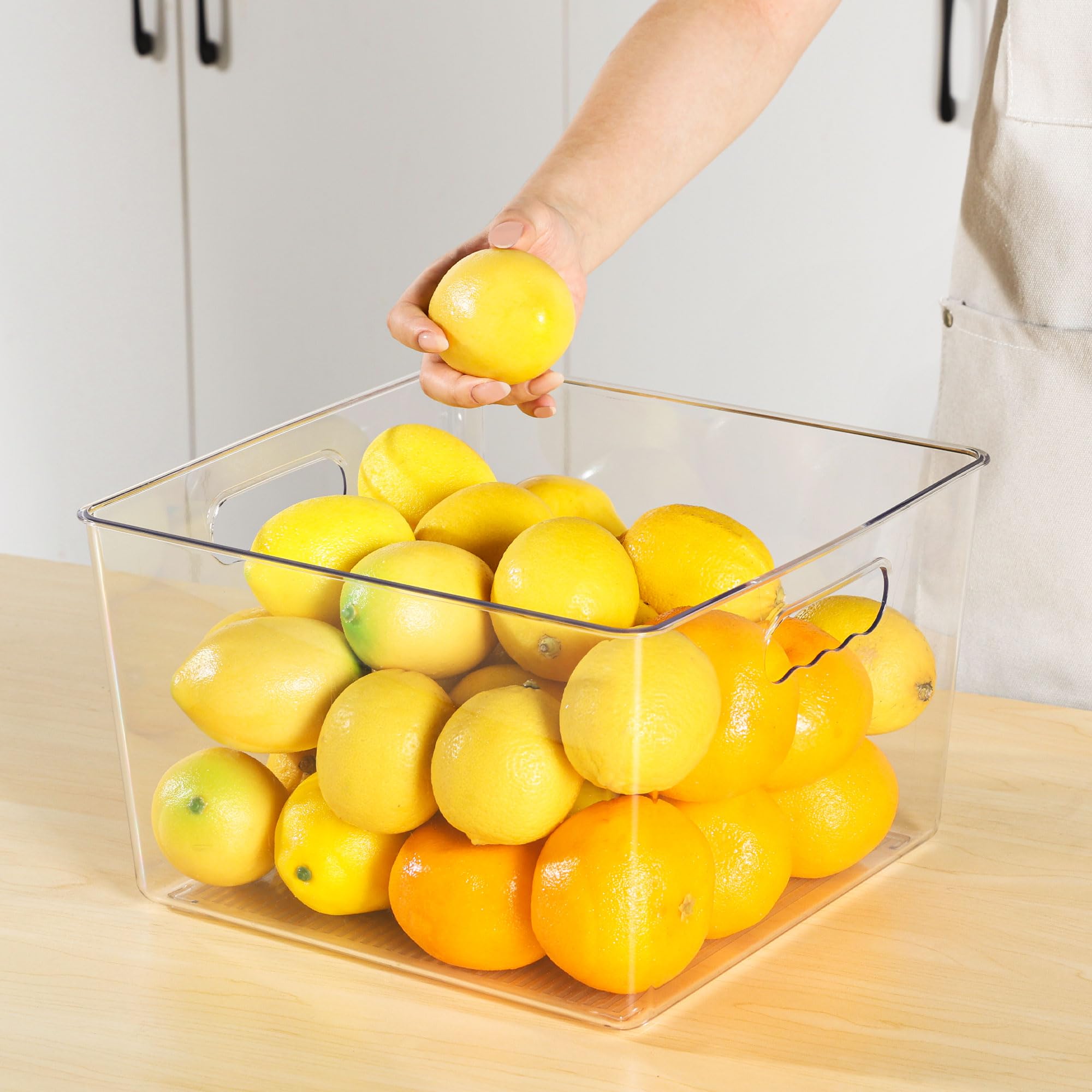 Vtopmart under-sink bin simplifies vertical storage and cleanup.