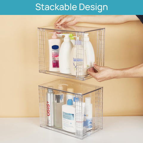 Vtopmart BPA-free plastic offers clear view and durable use