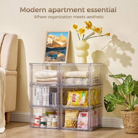 Vtopmart clear view drawer contents for fast item identification.