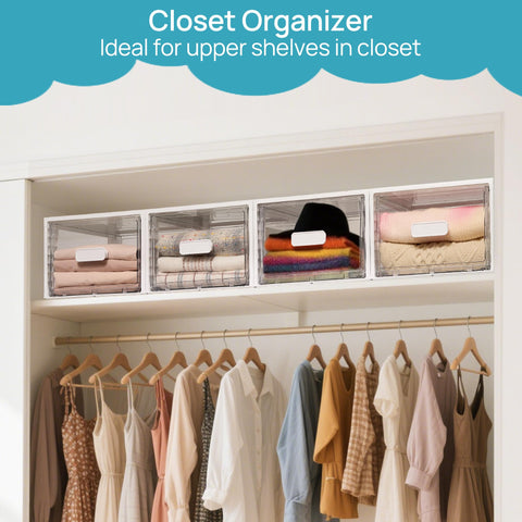 Vtopmart 18QT storage drawers with easy assembly for quick setup.