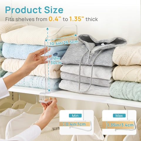 Vtopmart packaging highlights quick setup and versatile closet organization.