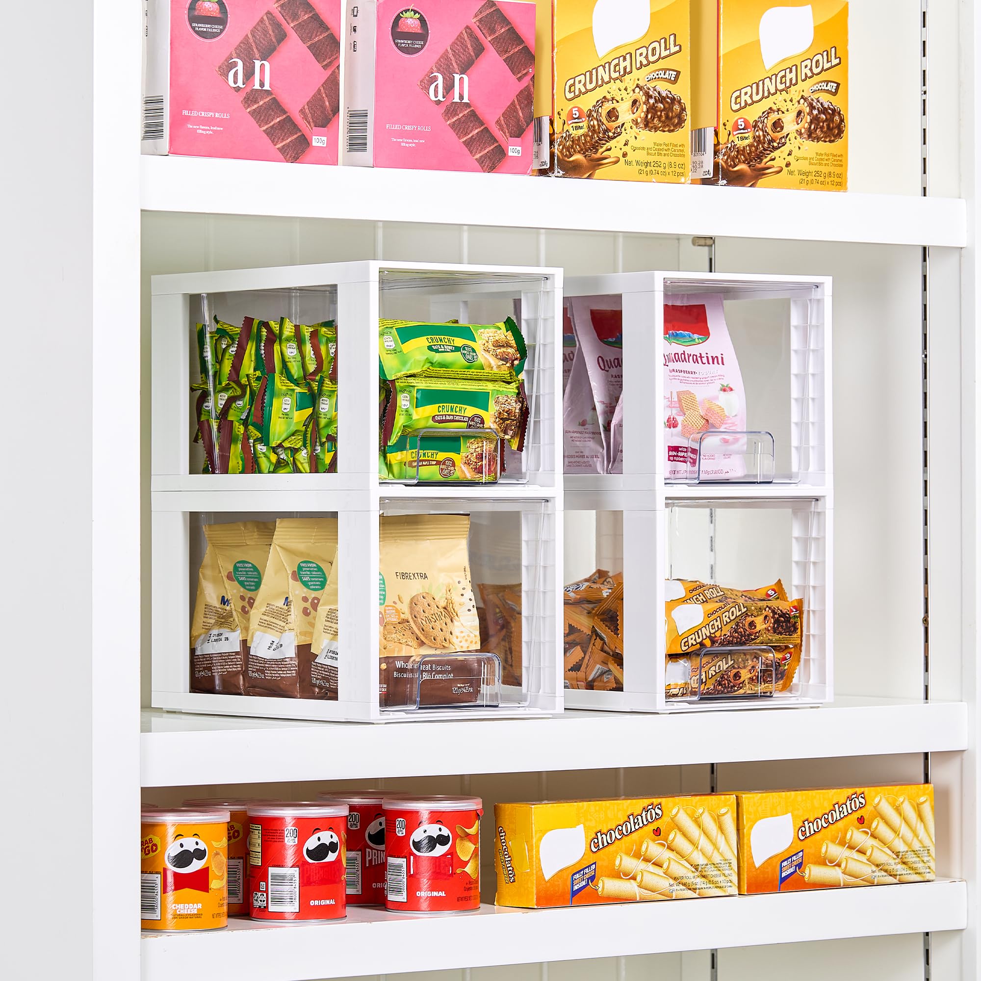 Vtopmart undersink organizer in white stores cosmetics and medicines neatly.