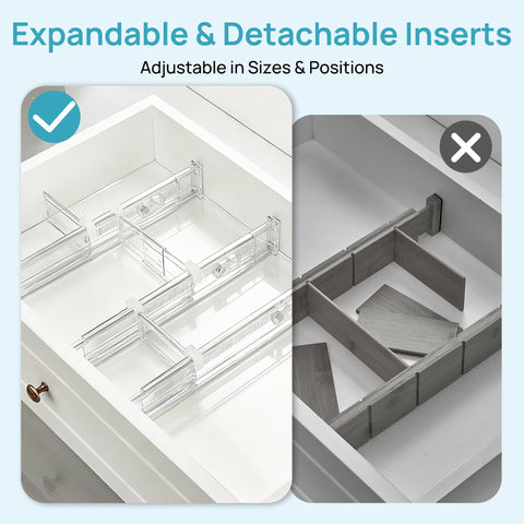 Vtopmart keeps utensils and tools neatly separated for easy access.