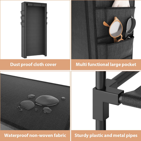VTRIN 13mm metal frame provides sturdy daily storage