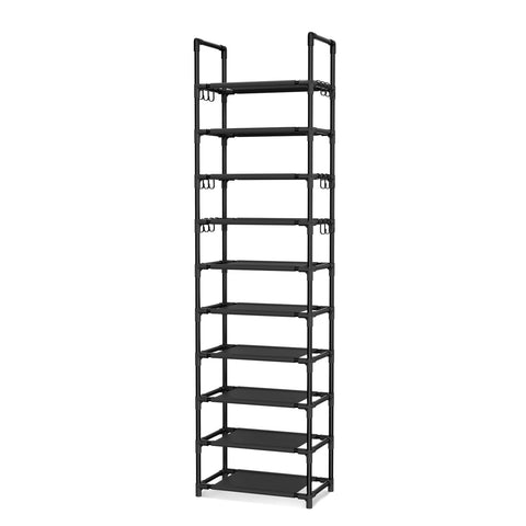 VTRIN closet setup showcasing organized entryway storage.