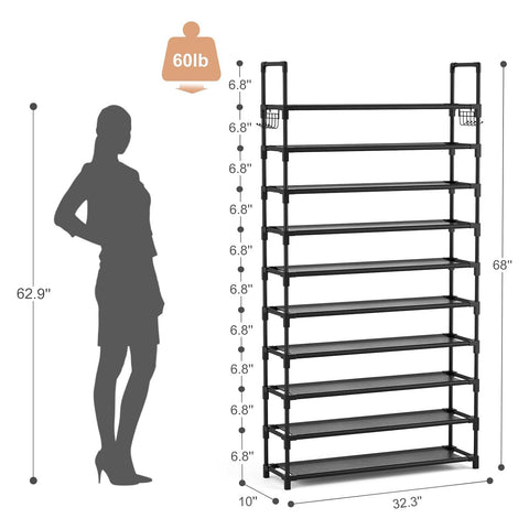 VTRIN entranceway setup demonstrates compact storage in a busy foyer