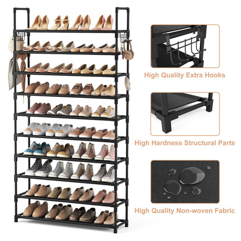 VTRIN closet organizer showcases large capacity for multiple family members