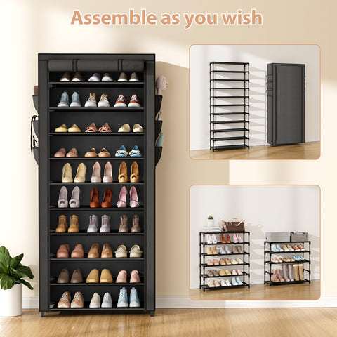 VTRIN stackable and dividable design for configurable storage