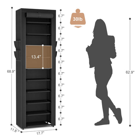 VTRIN sturdy frame uses 13 mm pipes for reliable support.