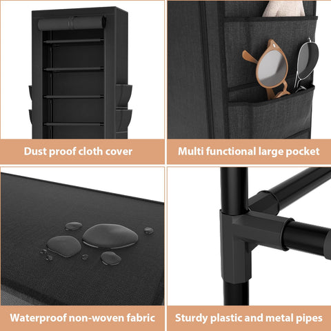 VTRIN rack can be split into two 5-tier units for versatile setup.