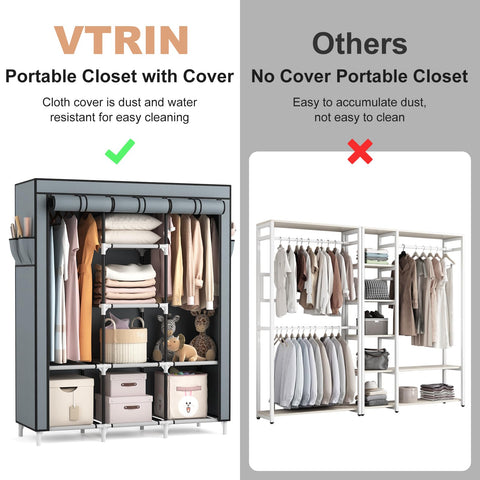 VTRIN waterproof non-woven fabric protects garments during storage.