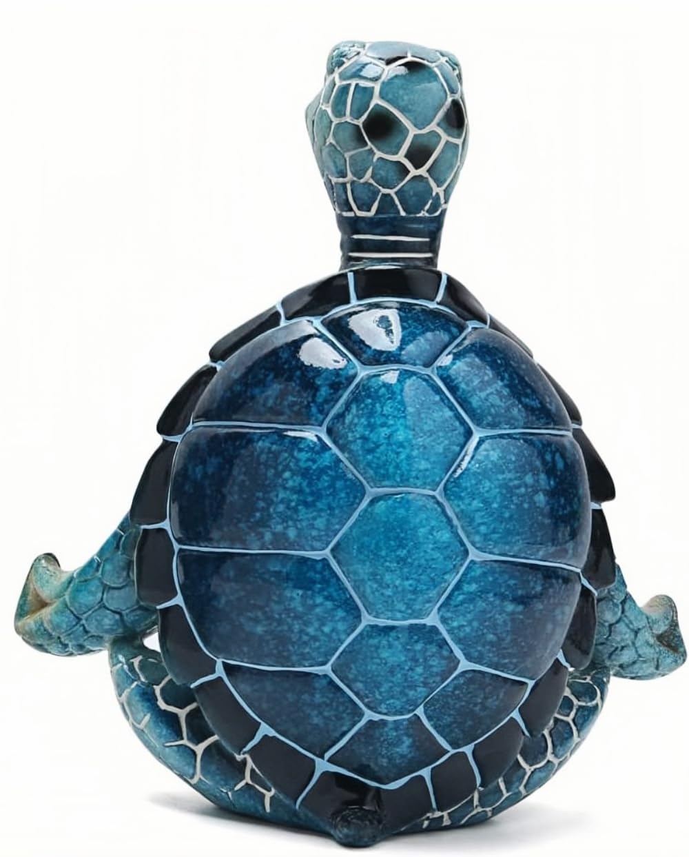 VVGIFTS sea turtle zen statue for home or office meditation space.