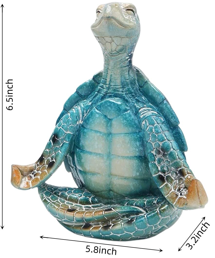 VVGIFTS sea turtle resin detail showcases craftsmanship and serenity.