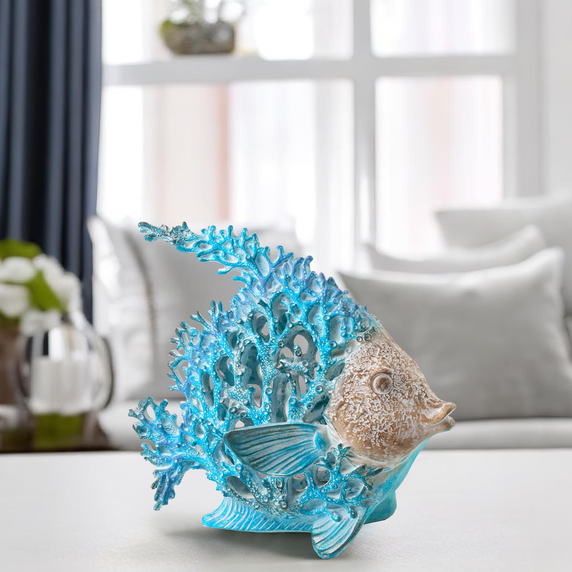 VVGIFTS undersea coral details enhance a seaside themed room