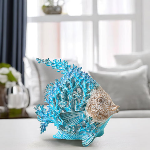 VVGIFTS undersea coral details enhance a seaside themed room