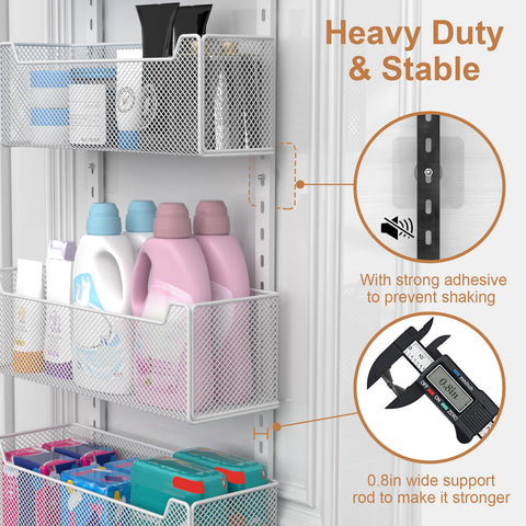 VyGrow adhesive stickers stabilize doors for smooth, quiet operation.
