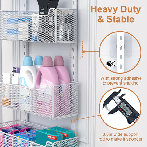 VyGrow basket sizes including small, medium, and large for flexible storage.