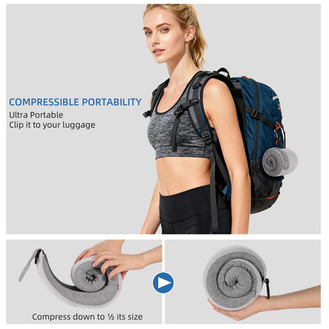 Vzpeun compact roll enables easy packing and space-saving transport.