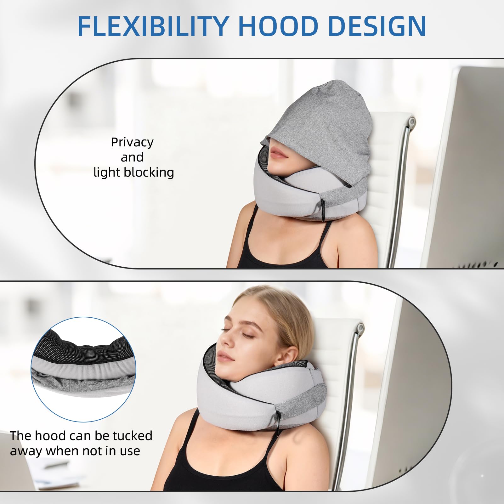 Vzpeun hooded design offers privacy and warmth in cabin settings.