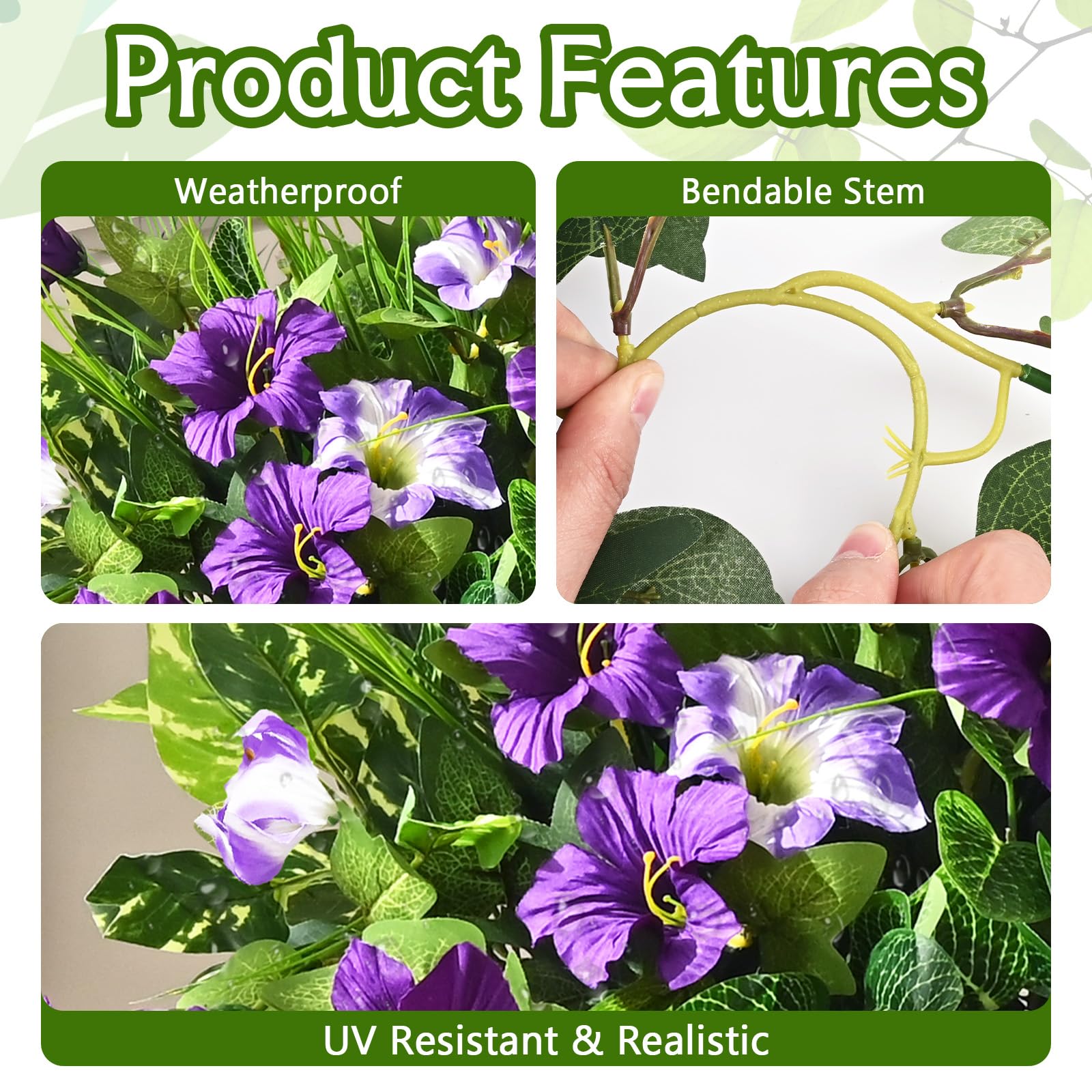 Waipfaru 10-pack artificial plant bundle offers versatile decor options