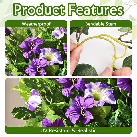 Waipfaru 10-pack artificial plant bundle offers versatile decor options
