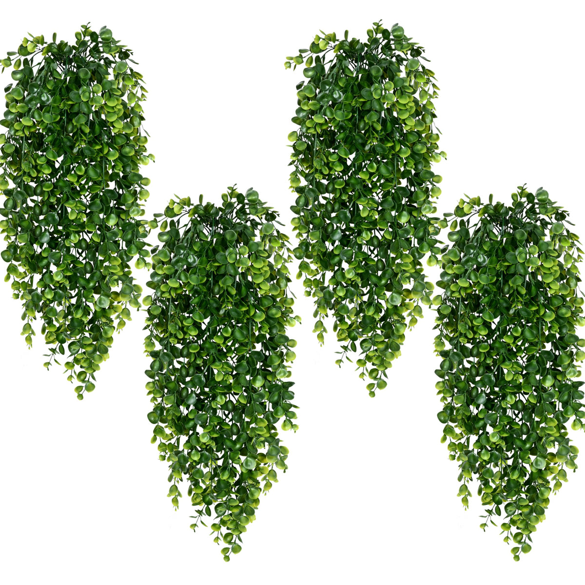 Waipfaru 8Pcs fake hanging plants 30in for vibrant indoor decor