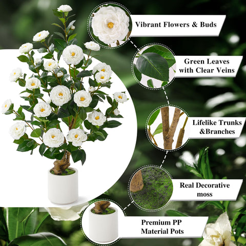 Waipfaru 38inch rubberized leaves with clear veins for lifelike texture.