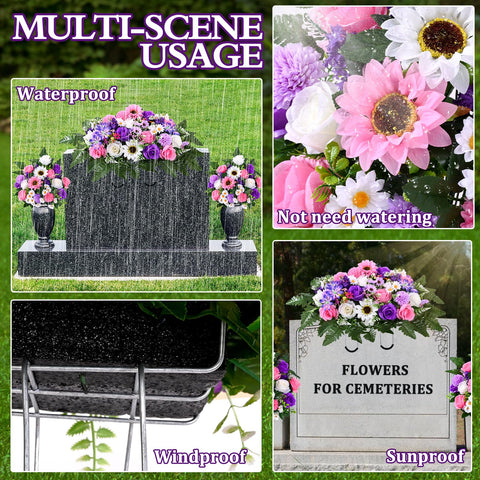 Waipfaru colorfully mixed daisies ferns sunflowers chrysanthemums arrangement.