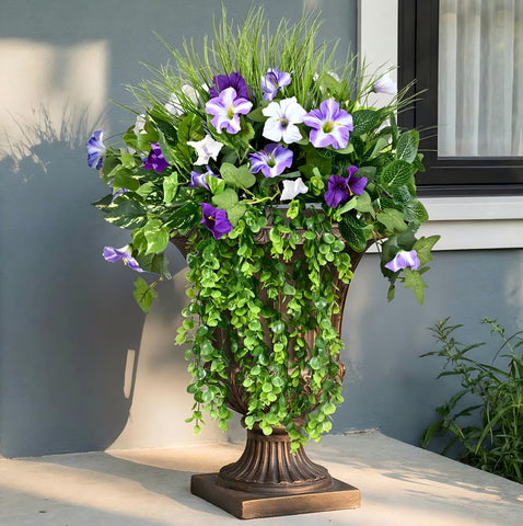 Waipfaru compressed-packaging artificial plants unfold into full greenery