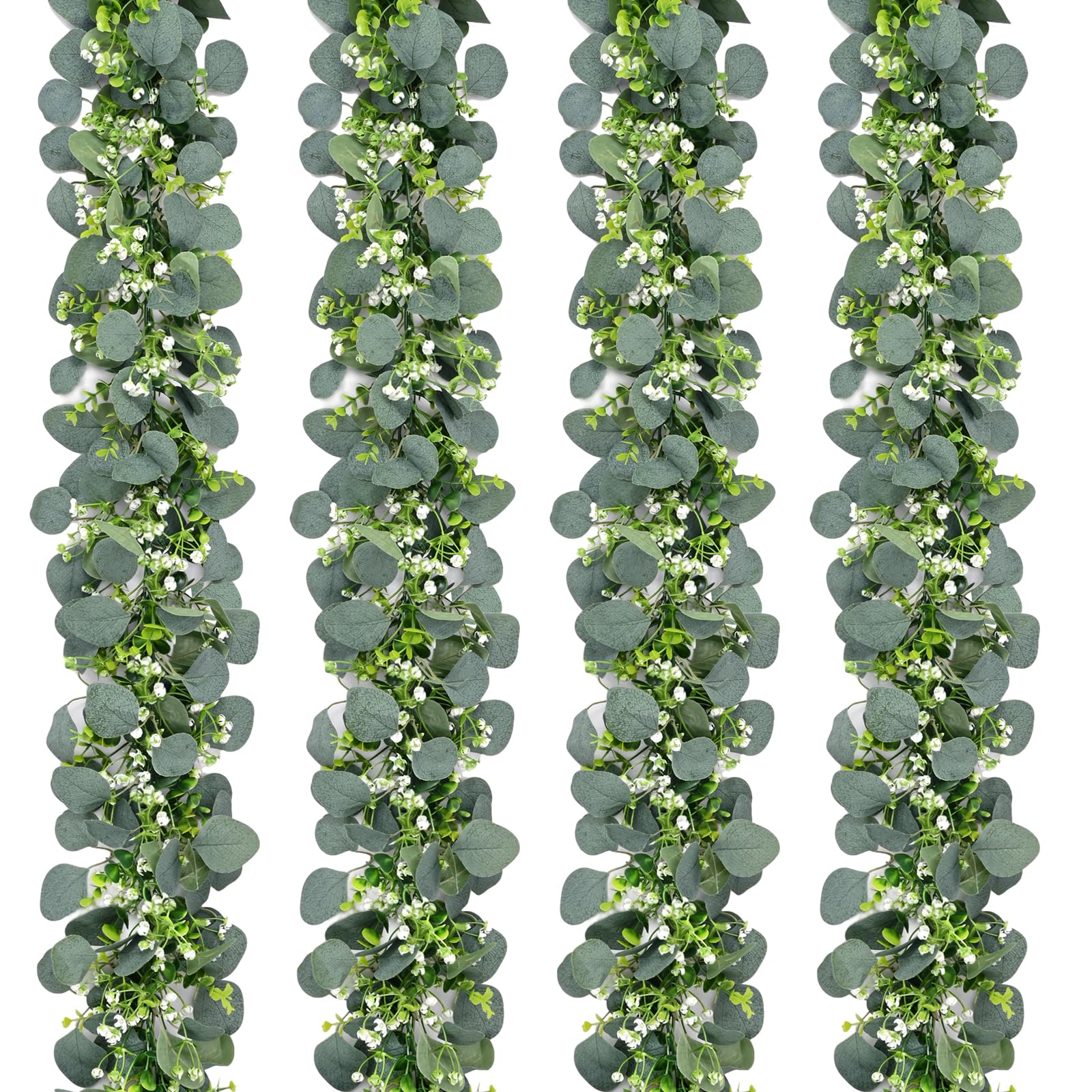 Waipfaru eucalyptus garland full length for versatile centerpiece decor.