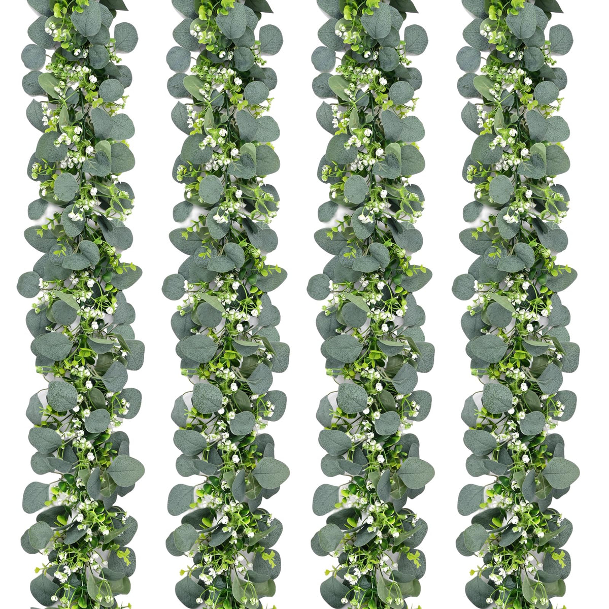 Waipfaru eucalyptus garland full length for versatile centerpiece decor.