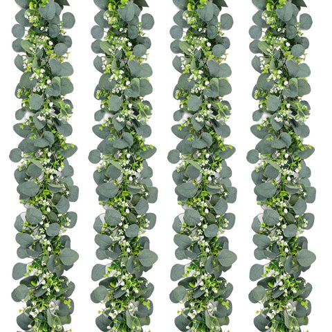 Waipfaru eucalyptus garland full length for versatile centerpiece decor.