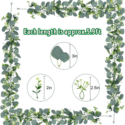 Waipfaru eucalyptus garland table centerpiece idea for weddings.
